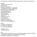 Hinten High Level Schwarz Dritte Stop Bremslicht Für Citroen C1 Für Peugeot 107