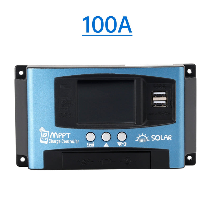 30A/60A/100A MPPT Solarregler Bluetooth Temperaturüberwachung Lade