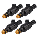 4 stk indsprøjtningsdyse til Opel Ascona Kadett Vauxhall Peugeot Volvo 0280150725
