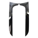 2012–2018 Audi A6 C7 Allroad Avant schwarz glänzend Paar Heckscheibe Seitenflügel Spoiler