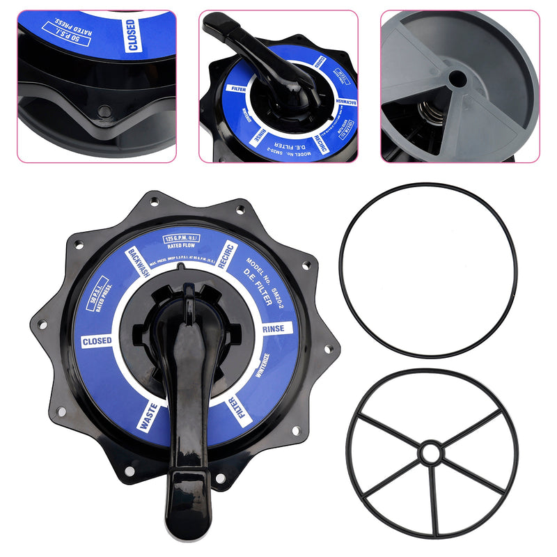 R0443900 2"" Oberventilbaugruppe für Zodiac Jandy Multiport-Ventilersatz