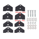 Kit de elevação para eixo dianteiro e traseiro, suspensão de 2 polegadas para Polaris RZR 800 EFI RZR 4 800 08-14