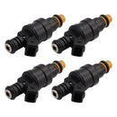 4 stk indsprøjtningsdyse til Opel Ascona Kadett Vauxhall Peugeot Volvo 0280150725