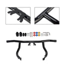 2024-2025 Road Glides Street Glides Road Glides FLHT FLHX Engine Guard Crash Bar Frame Protector Bumper Black