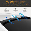 Glänzend schwarzer Heckscheiben-Dachspoiler, passend für Toyota Camry LE SE XSE XLE 2018-2021 Generic