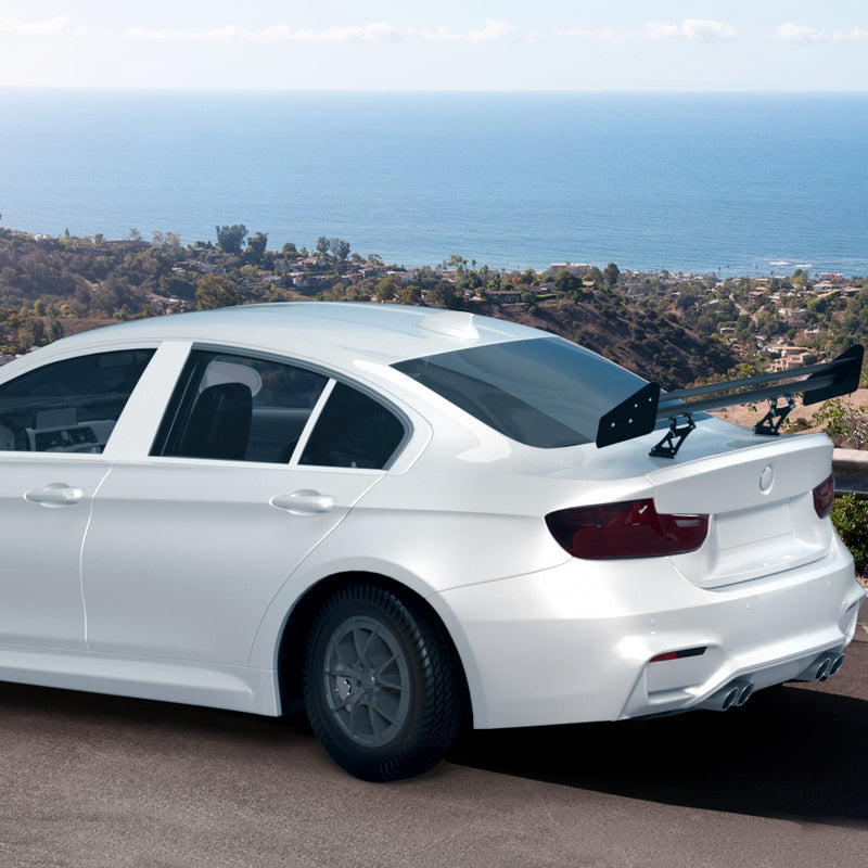 Universeller verstellbarer Double Deck GT Heckflügelspoiler aus Aluminium