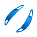 Steering wheel shift paddles for Renault Arkana 2021-24, aluminum blue