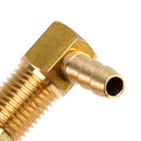 2x 1/4"" ID Schlauch Kraftstofftank Entlüftung 1/4""-18NPTF Gewinde Für kleine und große Tanks