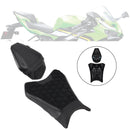 2024-2025 Für BMW R1300GS R 1300 GS Vorder- und Hintersitz-Raider-Sitzkissen-Set Schwarz 1