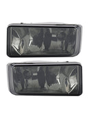 Paar Nebelscheinwerfer Lampen mit Leuchtmittel für Chevy Silverado 2007–2013 getönte Linse