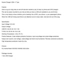 2022-2024 Honda Rebel CMX300 CMX500 12V Buchse Ladegerät USB+C Typ Schnell