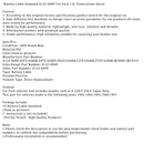 Ford 7.3L Powerstroke Diesel kabel baterii standard A123-00HP E9TZ14300F F0UZ14300B