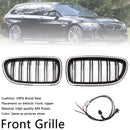 11.2009-02.2017 BMW 5 -sarja F11 Touring Munuaisten ritiläpuskuri Grille Black kiiltävä 51137203649 51137203203