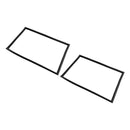 2 stykker W10436252 Fryserdørtætning til Maytag køleskab W10131754  W10164041