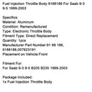 1999-2003 Saab 9-3 9-5 B205 B235 Kraftstoffeinspritzung Drosselklappengehäuse 9188186 007623191