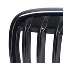 2016-2019 Passend für BMW X1 F48 F49 2-teiliger Frontgrill in glänzendem Schwarz