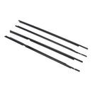 2006–2013 Toyota Yaris Fließheck 4 Stück Tür Glas Gürtel äußere Form Dichtungsstreifen