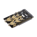 Raspberry Pi 5 PCIe Dwukanałowa płytka obrotowa z protokołem NVME Podwójny dysk twardy M.2