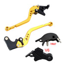 Palanca larga de embrague y freno adecuada para YAMAHA XSR900 XSR900GP MT-09 MT-09SP 2024-2025