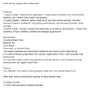 1996-2013 Harley Touring Electra Glide FLHT und Street Glide FLHX Kopfverkleidungshalterungen