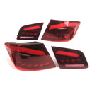 2010–2016 6. Generasjon 5 -serie F10 F18 M5 L&R Red LED baklys.