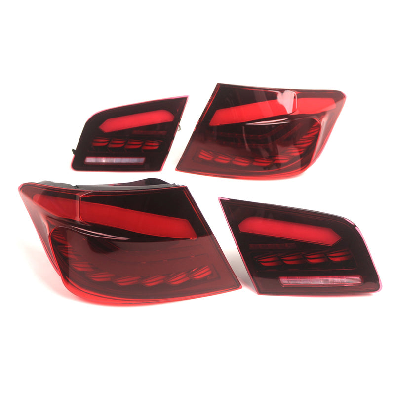 2010–2016 6. Generasjon 5 -serie F10 F18 M5 L&R Red LED baklys.