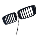2018-2021 För BMW X4 G02 Pre-Facelift Front Kidney Mesh Grill Gloss Black 51138469960