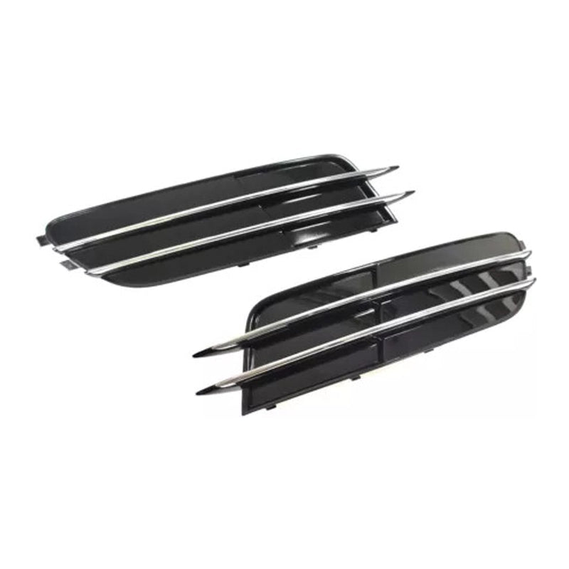 2012–2014 Audi A6 C7 1 par de luzes de nevoeiro da haste da haste da haste dianteira Abertura da capa