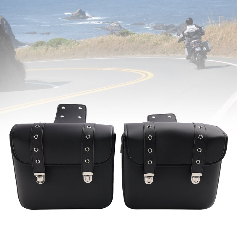 Seitenhecktasche Satteltasche Farblich passendes Gepäck Schwarz 20L Für Roller Motorrad