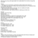 2016-2022 Honda Pilot 2PCS Gray Sun Visor Left & Right 83280-TG7-A12ZB 83280-TG7-A11ZB