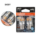 2x til OSRAM 9456Y Bil-hjælpepærer LED PY21W 12V2.5W BAU15s