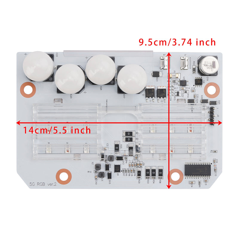 619818Z Kit de placa de mecanismo de luz LED para Intellibite 5G Color Led Pool Light Light