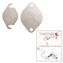 AGR-Ventil-Blindplatte für Ford Transit MK7 2.2 2.4 TDCi und Land Rover 2.4