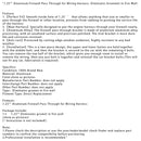 Aluminiowa tuleja przeciwpożarowa 1,25" do wiązki przewodów - eliminuje potrzebę stosowania gumowej przelotki