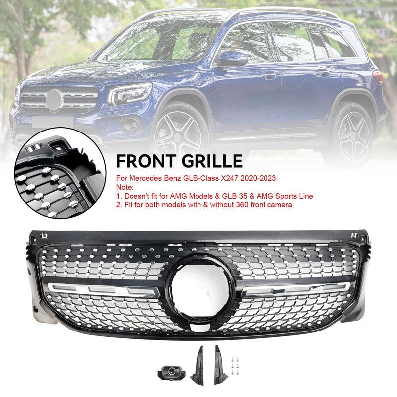 2020-2023 Mercedes Benz GLB X247 Diamant-Frontstoßstangengrill