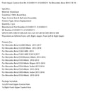 Mercedes-Benz E350 4Matic Limousine (2013–2014) – Oberer Querlenker-Satz vorne, Teilenummer: 2123303111, 2123303211