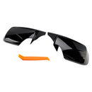 2 Stück M-Style Außenspiegelkappen für BMW E46 Limousine E39 4-Türer 1998-2005