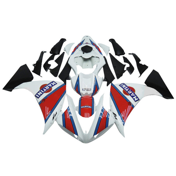 2012-2014 Yamaha YZF-R1 injeksjonskinnesett kroppsplast ABS