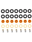 6 peças Injetor de combustível O-ring Filtro de vedação Audi 80 90 100 A4 A6 A8 2.4 2.6 2.8