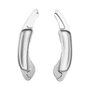Steering wheel shift paddles for Mazda 6 Atenza 2009-15, aluminum silver