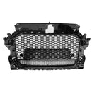 RS3 Style Front Henycomb Bumper Grill Grille Für Audi A3 S3 2013-2016 W/Quattro