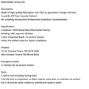 2019-2024 Yamaha Tenere 700 Karosserieverkleidung Spritzguss Unlackiert