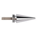 4 Stück Spike-Windschutzscheiben-Verkleidungsschrauben in Silber für Touring Road Glide 2015-2025