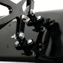 Asa de spoiler traseiro estilo GT de corrida universal de 57 "145 cm em preto brilhante para mais força descendente