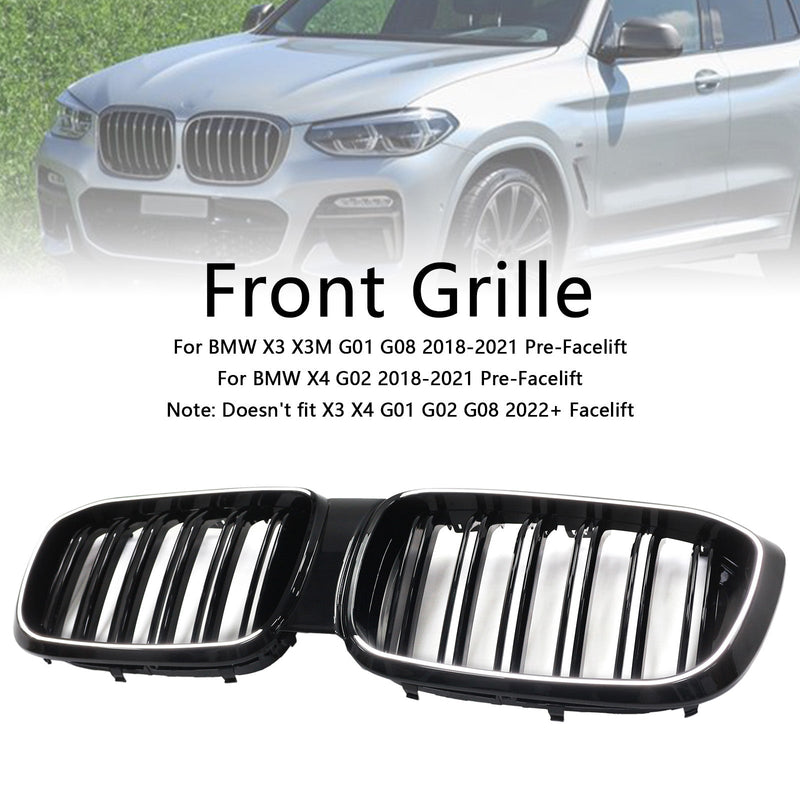 2018–2021 BMW X3 X3M G01 G08 Vor-Facelift Nierengitter Kühlergrill vorne 51138469959 51138469959