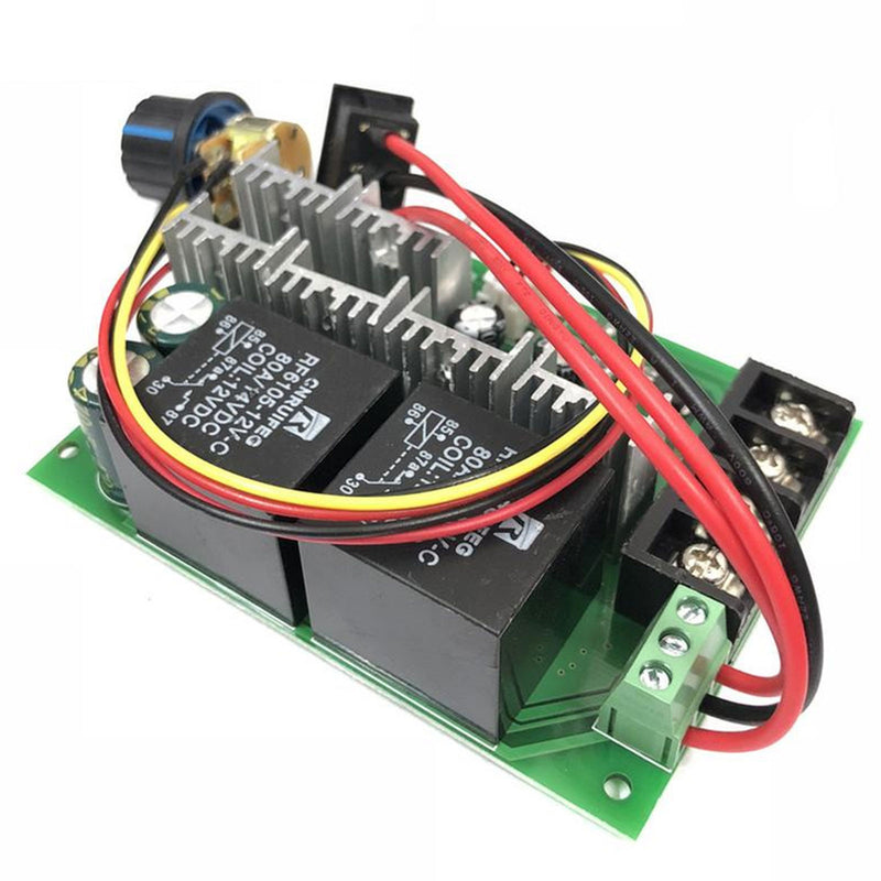 10-55V 40A 2000W reversibel DC motorhastighetsregulator PWM spenningsregulator