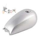 Cafe Racer Fuel Tank 9l/2.4 Gal for Suzuki GN125 GN 125 250 - Sølv