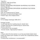 2008–2014 Dodge Challenger LH + RH Armaturenbrett Klimaanlage Entlüftung 1QL41XDVAA 1QL40XDVAA