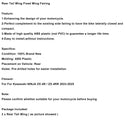 2023-2025 Kawasaki NINJA ZX-4R ZX-4RR Heckflügel Feste Flügelverkleidung