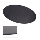 Ovales, bare lisensplate laget av aluminiumslegering, DIY, universell passform for motorsykler